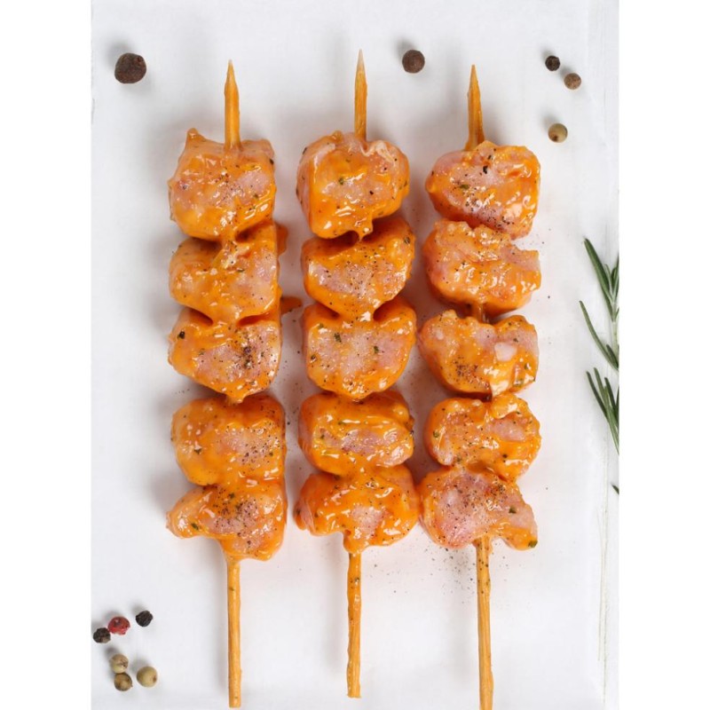 Σουβλάκι Κοτόπουλο Μαριναρισμένη